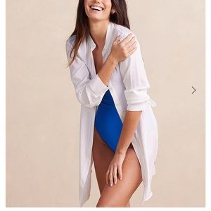 Summersalt silky luxe short dress cover-up size medium